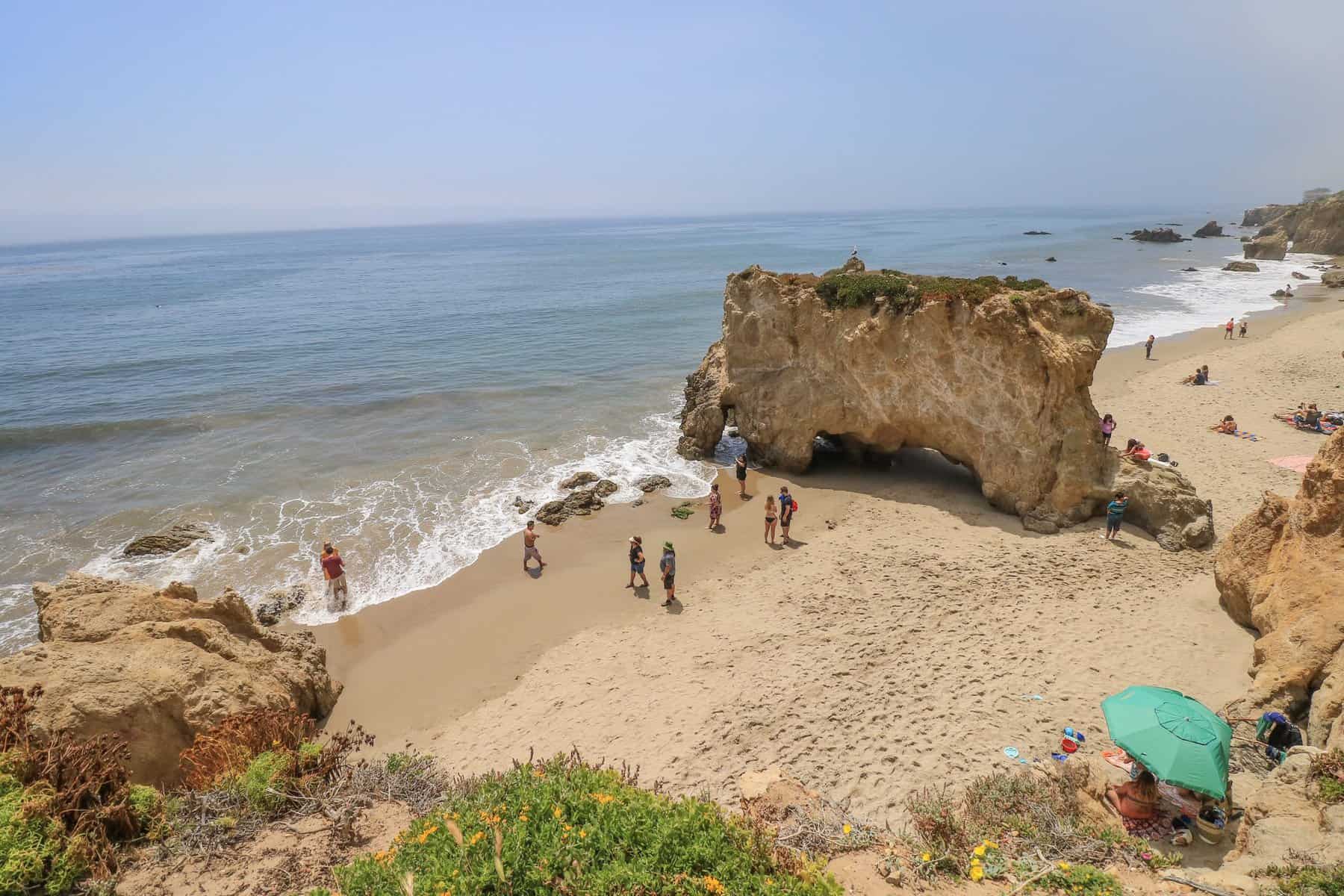 Malibu cliffs and coastline