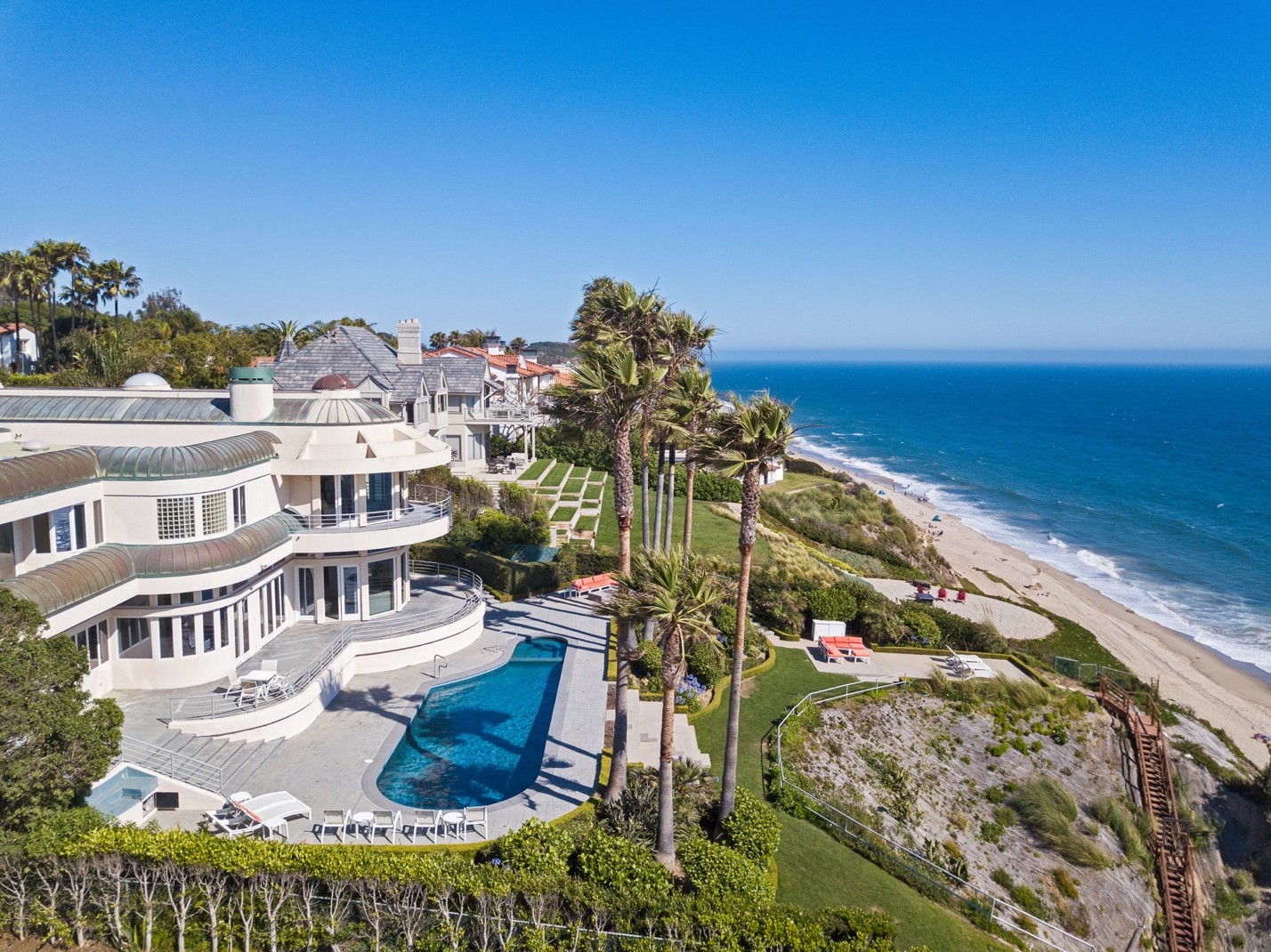 Luxury Malibu ocean view property